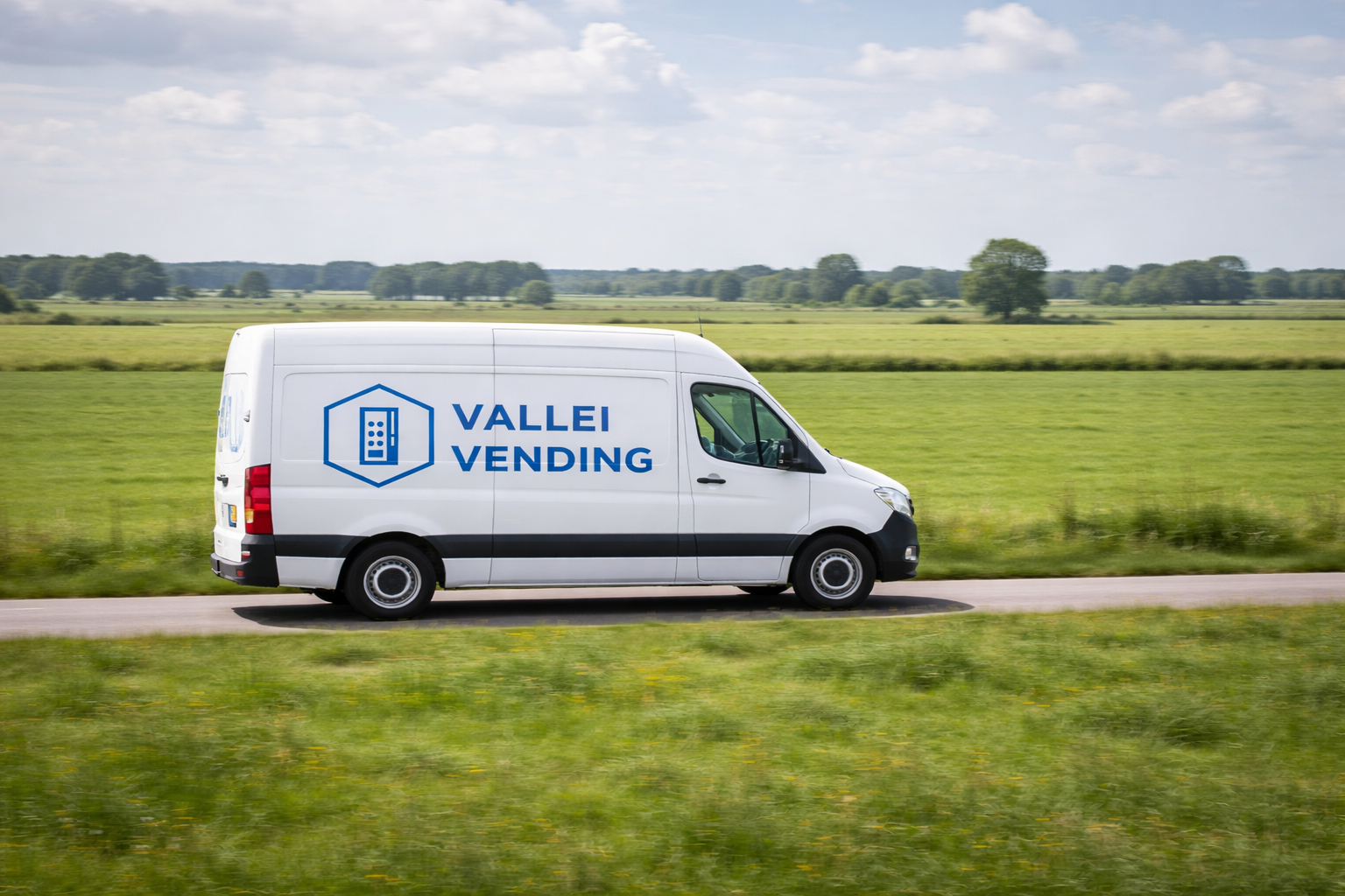 Contactloos betalen bij vendingmachine